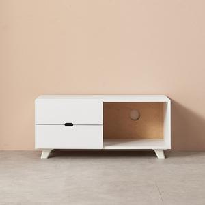 원룸 TV선반 서랍 수납 오픈 전선홀 거실장 800x365 tv받침대 티비다이 깔끔한