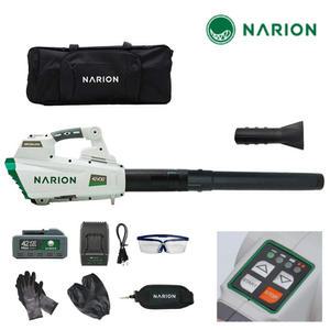 나리온 42V 무선 대포 송풍기 NJ2000R 블로워 낙엽 제설기