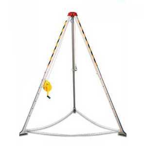 인명 구조용 삼각대 맨홀 리프트 도르래 공사장 윈치 낙하 와이어 안전대