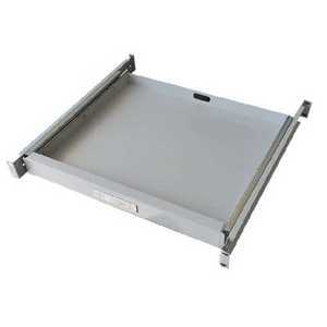 키보드트레이 슬라이딩 레일형 거치대 데스크탑 19인치 수납