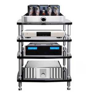 오디오랙 스탠드 스피커 수납장 장식장 앰프 오디오 진열장 음향 선반