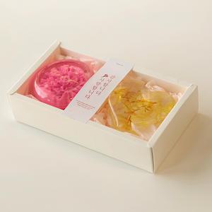 카네이션 천연수제비누 2장 핑크/허브 어버이날 스승의날 선물포장 세안 답례품