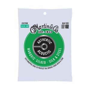 마틴 기타줄 MA130S 실크 앤 스틸 커스텀 어쿠스틱 기타 스트링 통기타줄 부드러운 기타줄