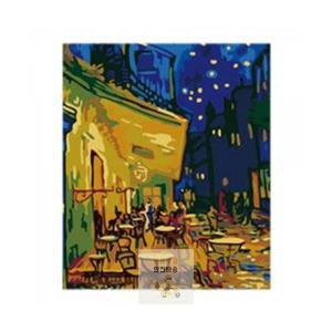 카페테라스 페인팅 유화 40X50 고흐의 DIY명화그리기