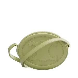 [중고명품] 그린 퀴르 트리오페 오벌 펄스 스몰 크로스백