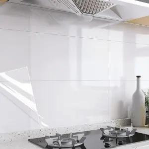 와이그레이스 주방 타일 투명 시트지 무점착 오염방지 기름때방지 대용량