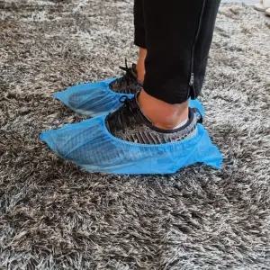 (50족 1세트) 일회용 덧신/부직포/신발/오염/방지/위생/보호/미끄럼/커버/실내/1회용/덮개/유치원/덧버선