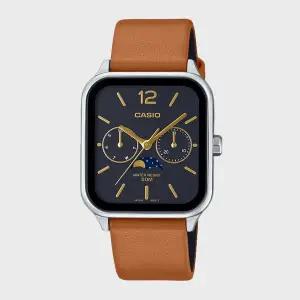 [카시오]CASIO 카시오 MTP-M305L-1A 문페이즈 빈티지 브라운 가죽 남성시계