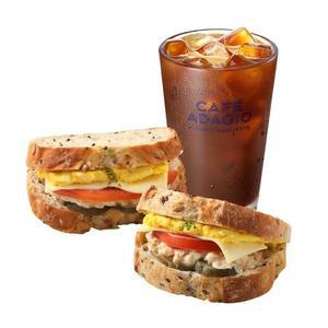 [파리바게뜨] 저당 샌드위치 세트