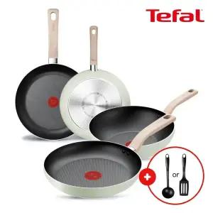 [테팔] 민트 세이지 후라이팬 웍 2종/3종/4종세트 (택1)(+조리도구 1종)