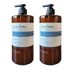 애경 케라시스 클린노트 샴푸 1L 2개 퓨어코튼 파우더리코튼