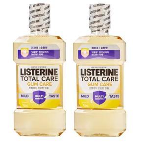 (2개입) 존슨앤존슨 리스테린 검케어 마일드 750ml