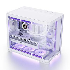 앱코 UD50C 루시드 앰비언트 풀커브드 ARGB BTF (화이트)