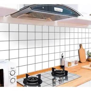 3M 오염방지 접착식 주방벽지 시트지 포인트시트지 주방벽지스티커 주방데코스티커