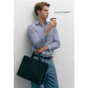 [롯데백화점]질스튜어트 [LUKE] 루크 블랙 소가죽 토트겸 크로스백 JUBA5F630BK