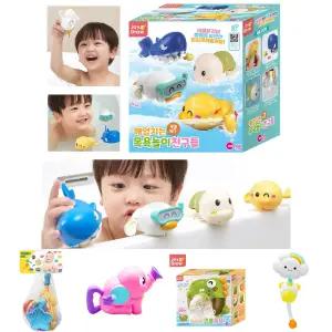 아기목욕장난감 헤엄치는 목욕친구들 4종세트/어린이/목욕용품/유아/목욕놀이/돌아기/물놀이완구/조카/선물