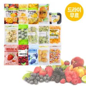 달디단마켓 냉동 딸기 망고 키위 바나나 열대과일 1kg 고당도 냉동과일 16종 모음 업소용 주스용 스무디