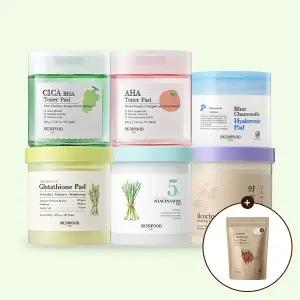 [스킨푸드][택1] 패드 60매 + (증정) 캐롯 데일리 마스크 15매