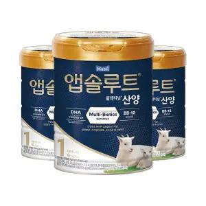 앱솔루트 산양 분유 1단계 750g, 3개