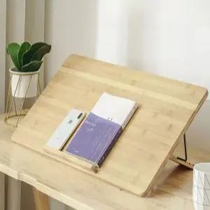 와이드 대형 독서대 각도조절 접이식 북스탠드 필기용 책받침대