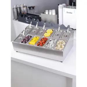 미니 반찬 냉장고 김밥 신선 보관 식재료 가게 셀프바