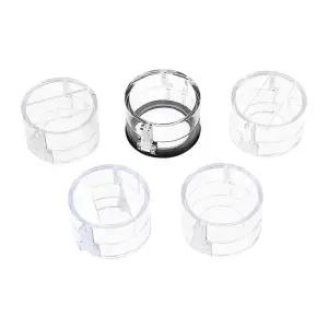 비상정지 버튼 보호 인클로저 머리 투명 커버 40x25