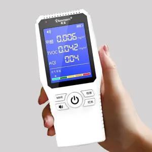 포름알데히드라돈 고정밀 공기질측정기 충전형 센서 검출기