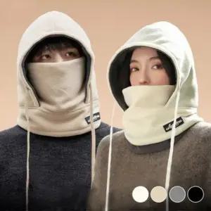 바라클라바 기본 폴라폴리스 남녀공용 방한용품 모던 남자모자 남성모자 후드워머 후드마스크