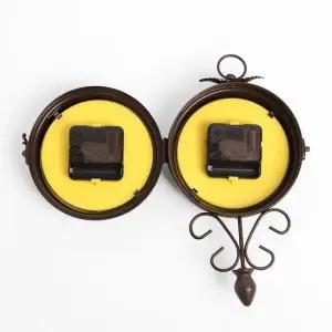 거실벽시계 양면 인테리어벽시계 신혼선물 양면시계 양면벽시계 벽걸이양면시계