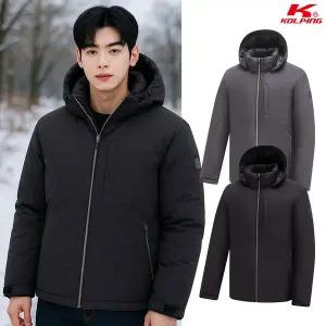 [아웃도어스/콜핑]콜핑 남성 겨울 웰론 이중 소매 보온 등산 후드 패딩 자켓 KSC853SO6M