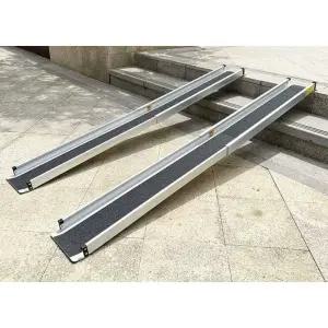 접이식 경사로 발판 이동 보조 램프 휠체어 카트 노약자 시설용