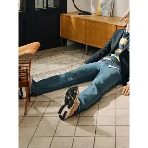 [빈폴멘] [Essential]슬림 워싱 데님 팬츠  블루 (BC5121E72P)