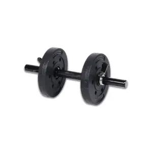 더스포츠 Evo 블랙 덤벨 무게 조절 아령봉 세트 5kg, 1개