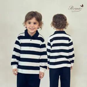 [보리보리/페리미츠]뎅깡 럭비 티셔츠(P2533T120_28)