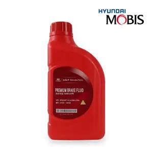 현대모비스 순정 DOT4 최고급 브레이크오일 1L 전차종사용가능 01100-00130