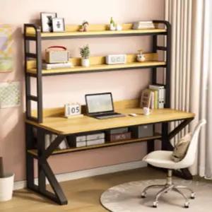 책상 일체형 타공판 철제 데스크 상부장 컴퓨터 공부 선반