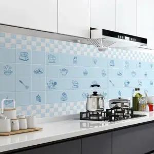 깔끔주방 오염방지 시트지 3Mx60cm 가스레인지시트지 포인트시트지 주방벽지스티커