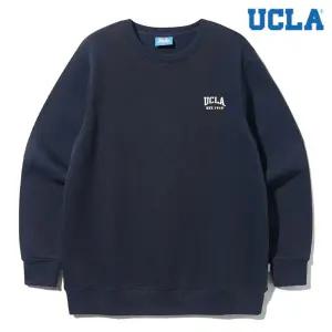 [롯데백화점]유씨엘에이 남녀공용 UCLA 스몰로고 스웨트셔츠 기모 맨투맨 UAALT96