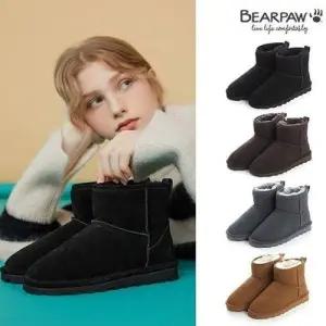 [롯데백화점]베어파우 ELMA 여성 양털 부츠 4종택1 0620OD-W 2CM