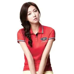 패기 테니스 배드민턴복 여성 카라반팔티 2300 농구 조깅