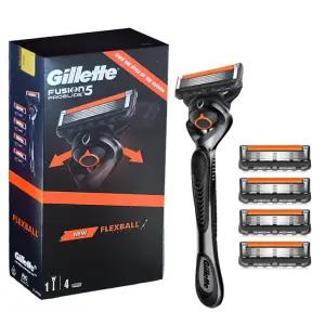 질레트 면도날 5입+프로글라이드 면도기 핸들 선물팩 세트