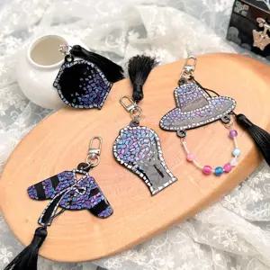 [문구티쳐] 토단 빛을 담은 문화유산 자개 키링 만들기 1인세트 (4종택1) DIY 자개조각 K-컬쳐 전통태슬 문화적인선물 단체만들기수업