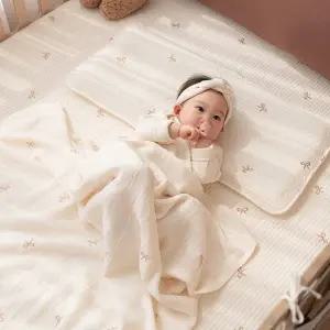 [비비엔다] 순수 4중거즈블랭킷 - 자수