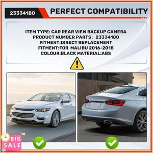 독점적인 자동차 후방 백업 카메라 주차 지원 23334180 포쉐보레 호환 말리부 호환 2016-2018