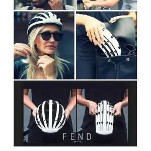 포르르 접이식헬멧 안전모 초경량 자전거 접는 폴딩