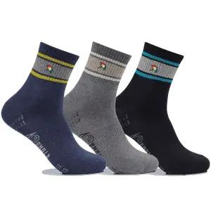 [아놀드파마] 뒤틀림방지 남자캐주얼양말 중목 3켤레 MSP001 면양말