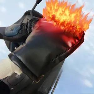 오토바이 열선토시 핸들장갑 그립 스쿠터 워머 방수 방풍