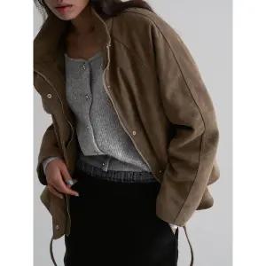 [에잇세컨즈] 인조 스웨이드 미드랭스 블루종  카키 (125Y3ZMQ8H)