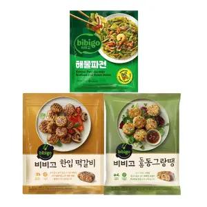 CJ 겨울간식혼합4(해물파전1,떡갈비1,동그랑땡1)