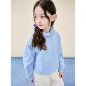 빈폴키즈 BENPOLE KIDS여아 베이직 기모 후드 스웨트 상하 세트 스카이 블루 (BI5X41G03Q)